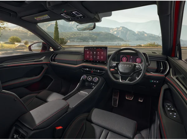 skoda kodiaq kodiaq-sportline-petrol-turbo-automatic-7-str-2025-2026 interior